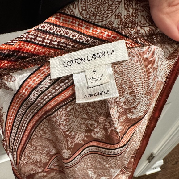 NWOT Cotton Candy LA Strapless Scarf Top - Picture 3 of 3